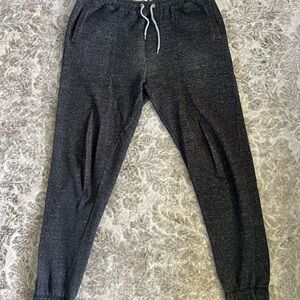 Wemoto - Men's Loose Fit Wide Leg Jogger Sweatpants Grey Size M